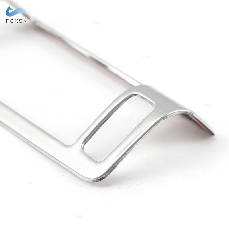 Stainless Steel Car Accessories Interior Middle Pillar Air Vent Outlet Cover Trim For Volvo XC60 2th 2018 XC90 2015 2016 2017