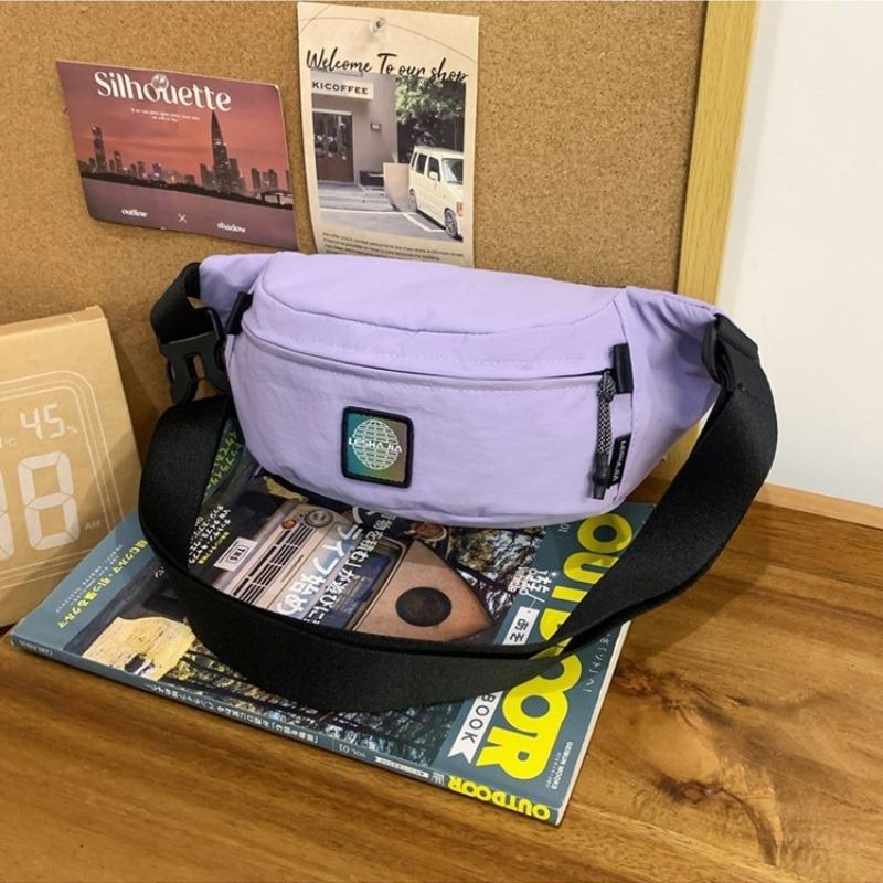 New fanny pack lightweight fashion breast bag shoulder bag messenger bag simple small bag leisure travel bag
