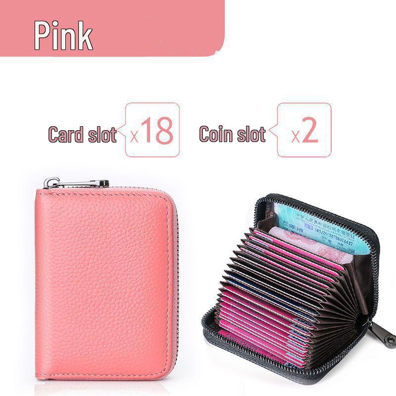 Herren High-End Anti-RFID Kartenhalter Geldbörse - Große Kapazität, Anti-Entmagnetisierung, Ultradünne Hülle für Ausweise & Karten, Kleiner Damenkartenhalter.