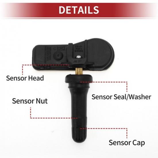 No.52933B2100 Tire Pressure Sensor For Kia Soul 2014- 1 Pcs 433MHz