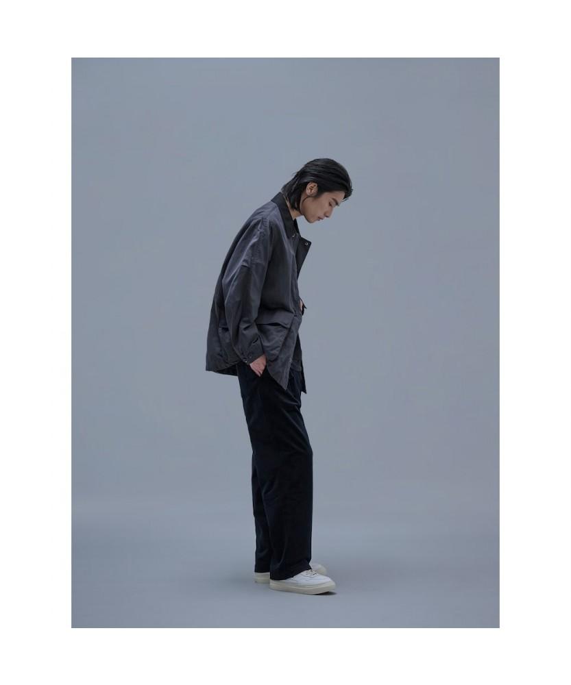SHIFT.G Wide Fit Corduroy Pants Navy