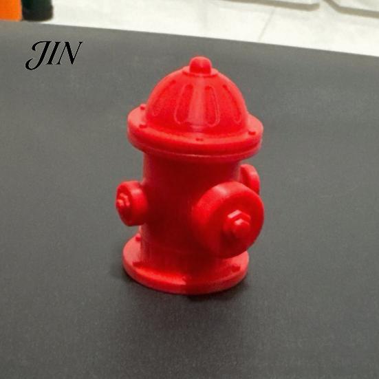 3D Printed Hydrant Toy Fidget Clicker, Mini Fake Finger Stress Clicker Relief Push Toy, Gift for Kids Teens Adults