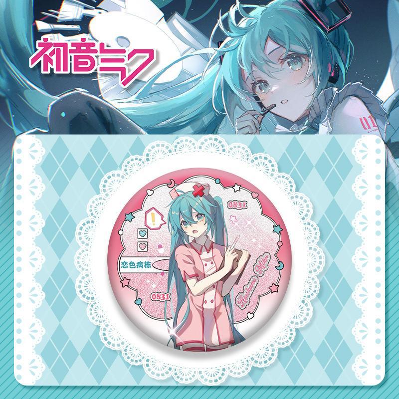 

Значок Hatsune Miku 75 мм с новым дизайном - 75 мм оловянный значок аниме периферийный 75mm