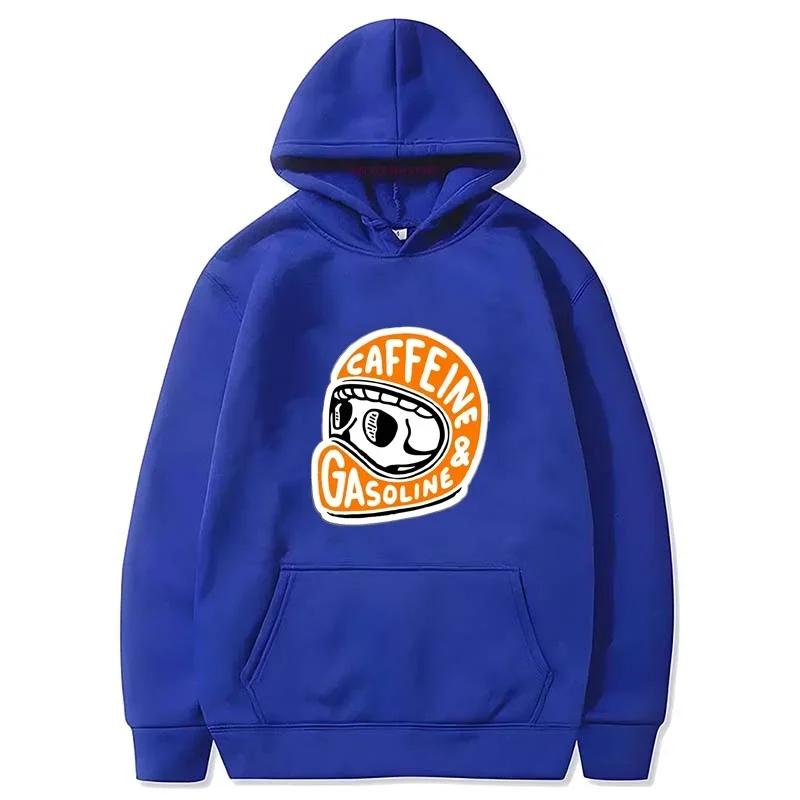

Тема кофеина и бензина Новинка в толстовках и свитшотах Мужская толстовка с капюшоном Y2k Hoodie Essentials Рубашка Пуловеры Мужская толстовка с капюшоном XXXL