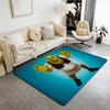 Cartoon S Shrek Floor Mat Eco  Flannel Doormat Non Slip Odorless Indoor Floor Rug Soft Short Plush Home Mat