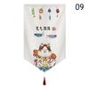 Japanese Lucky Cat Short Curtain Kitchen Partition Sushi Shop Restaurant Decor Signboard Tea Room Pennant Izakaya Half Curtains