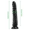 Dildo Black Thread Simulation Sex Toy Large Penis with Suction Cup Female Masturbation Anal Sex Toy Dildo Adult Product
