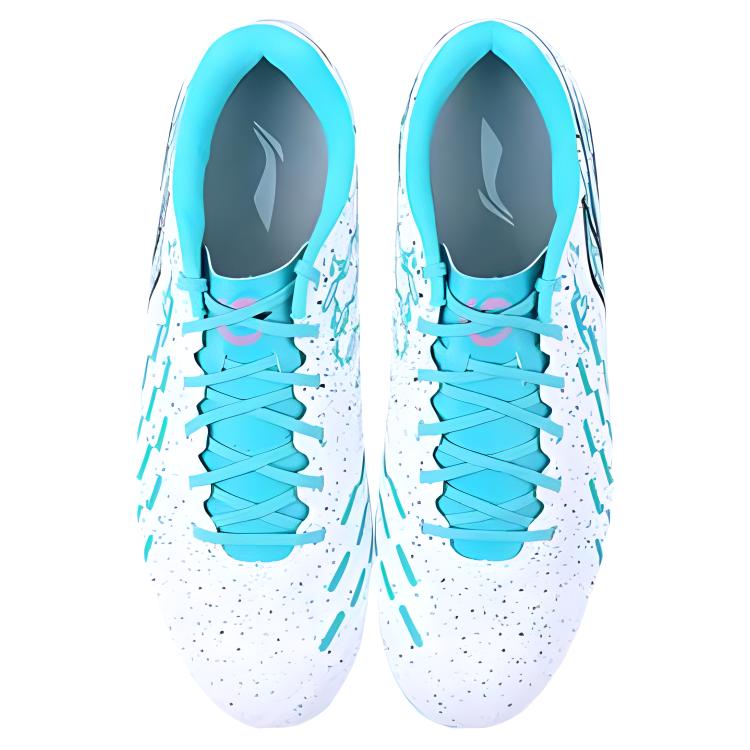 New LINING Jin Soccer Shoes Men's Low top Blue YSFU005-18