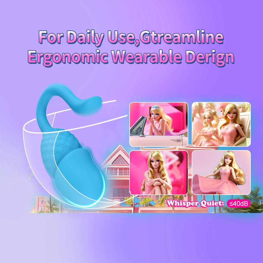 Estimulador Clitoriano Controlado por App: Juguete sexual para adultos para mujeres, portátil, insertable, con vibración potente
