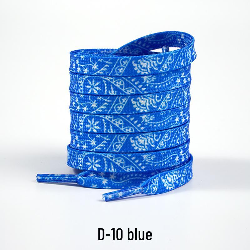 Cashew-Blumen Schnürsenkel für Air Force 1, Canvas-Schuhe und Dunk-Sneaker – Unisex