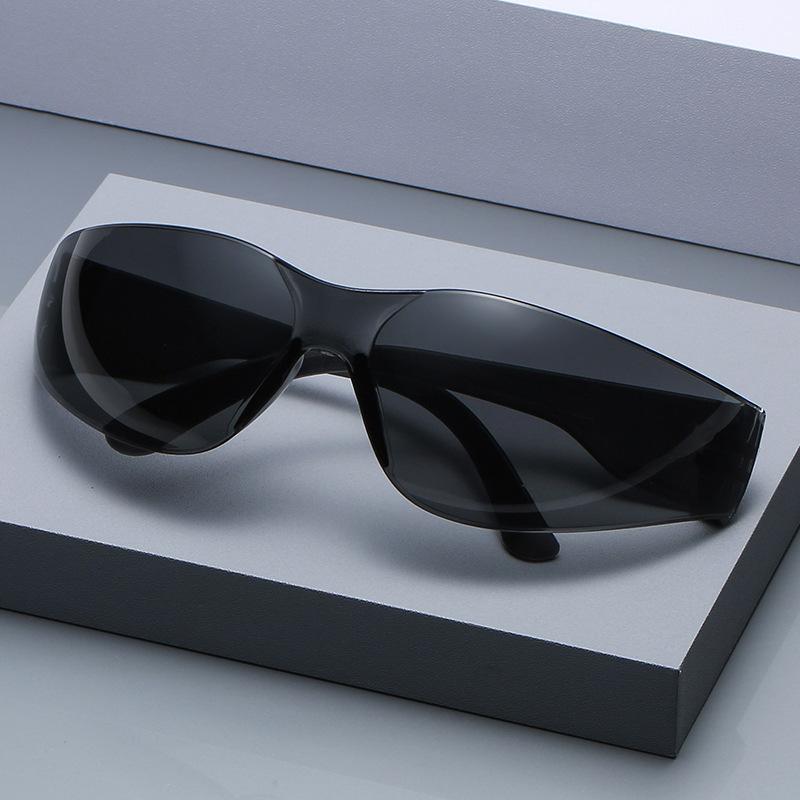 

Dust-proof windproof sand goggles labor insurance industrial glasses чорний