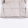 Womens Oversized Hooded Cotton Puffer Jacket Long Sleeve Thick Warm Winter Coat Streetwear Style