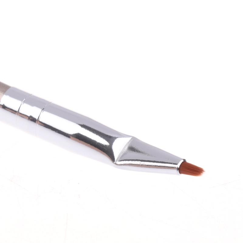 1/2Pcs Ultra Fine Eyeliner Brush Angled Bent Tip Detail Eye Liner Brush Under The Eyes Place Precise Detail Concealer Brush