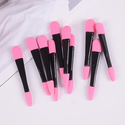 10Pcs Disposable Double Ended Eye Shadow Applicators Sponge Makeup Brush Beauty