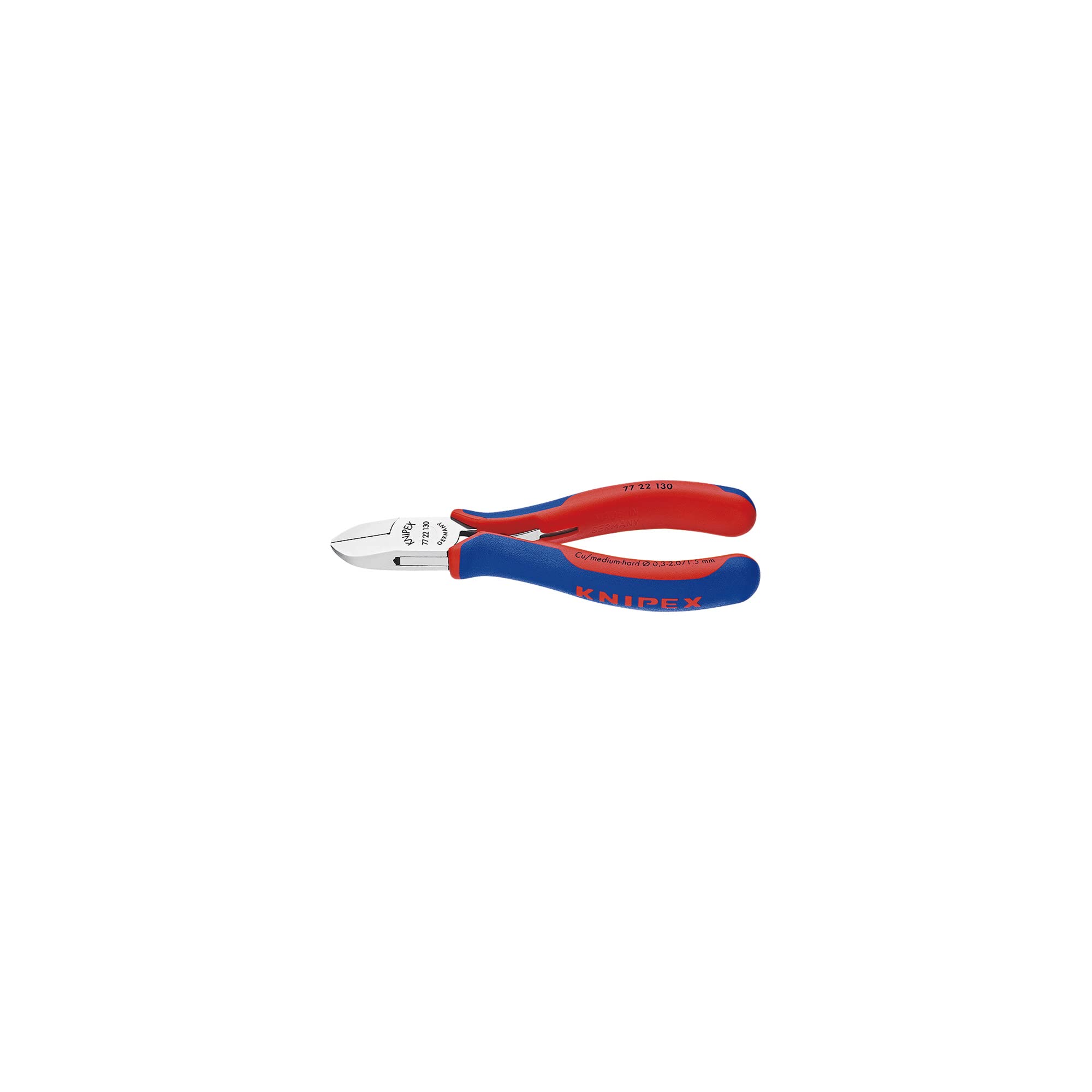 

KNIPEX Precision Nippers, 130mm, 7722130