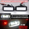 2Pcs Canbus LED Number License Plate Lights Lamps For Peugeot Expert Partner Citroen Berlingo Jumpy Fiat Scudo Toyota Dome Lights 6