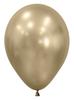 Latexballons Sempertex, Seidiges Goldstaub, 30cm, 50Stk.