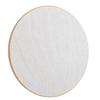 17.7in RV Round Table Top Solid Wood Anti Slip with Mounting Screws Dinning Tabletop for Boats Yachts Deck