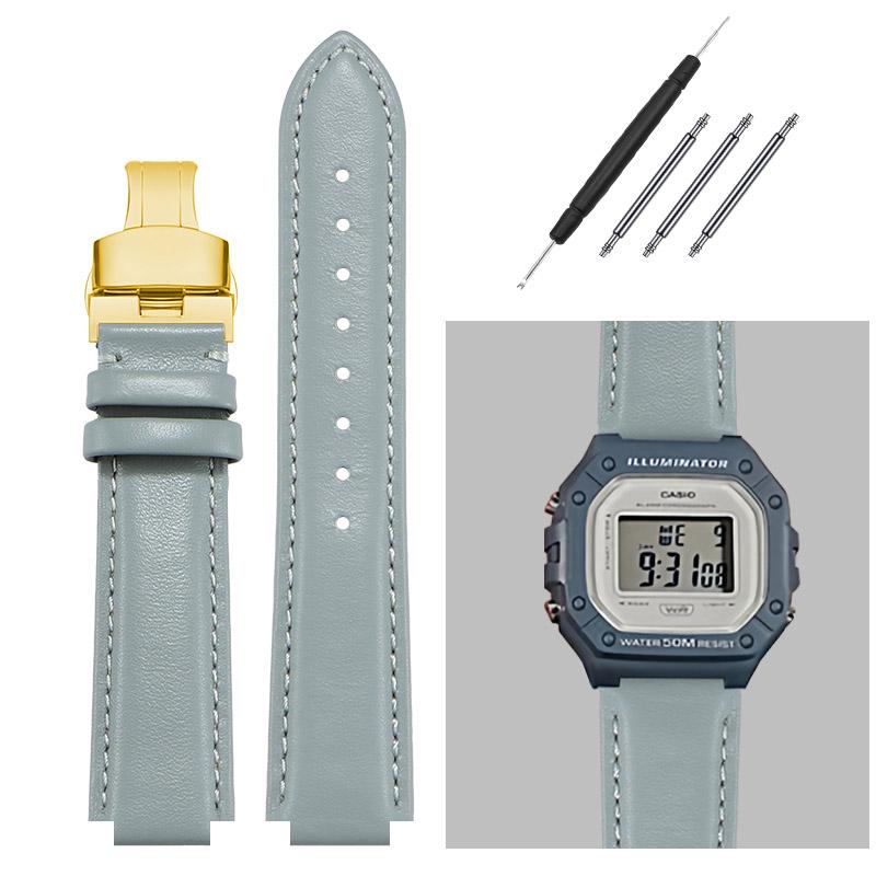 16MM genuine leather watchband for G-Shock Casio DW5600/GW-B5600/G-5600/GW-M5610 Replace wristbands Convex watch strap