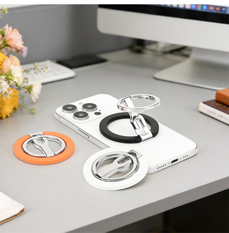Foldable Desktop MagSafe Holder: Super Strong Universal Magnetic Phone Stand