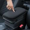 Plush Car Armrest Cushion Booster Pad Thicken Heightening Pad Car Armrest Pad  For Central Console