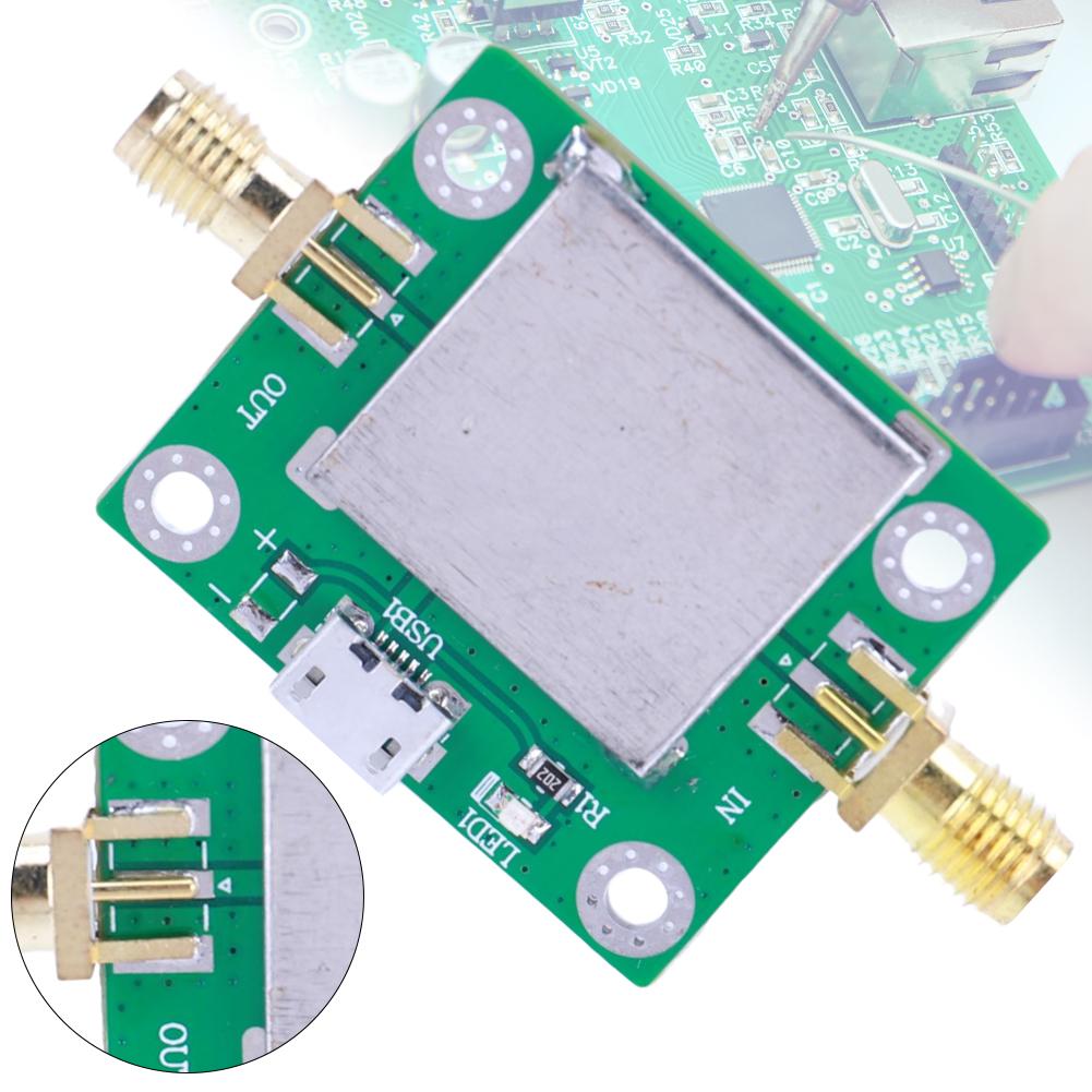 50M-6GHz Low Noise RF Amplifier Gain 20DB LNA RF Power Amplifier with USB Power Supply Port and SMA Cable