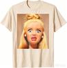 Funny Shirt Featuring The Disgusted Face Meme Doll Babe Mens T Shirt Cotton Tee Women Summer Novelty Oversize Casual Humor Meme