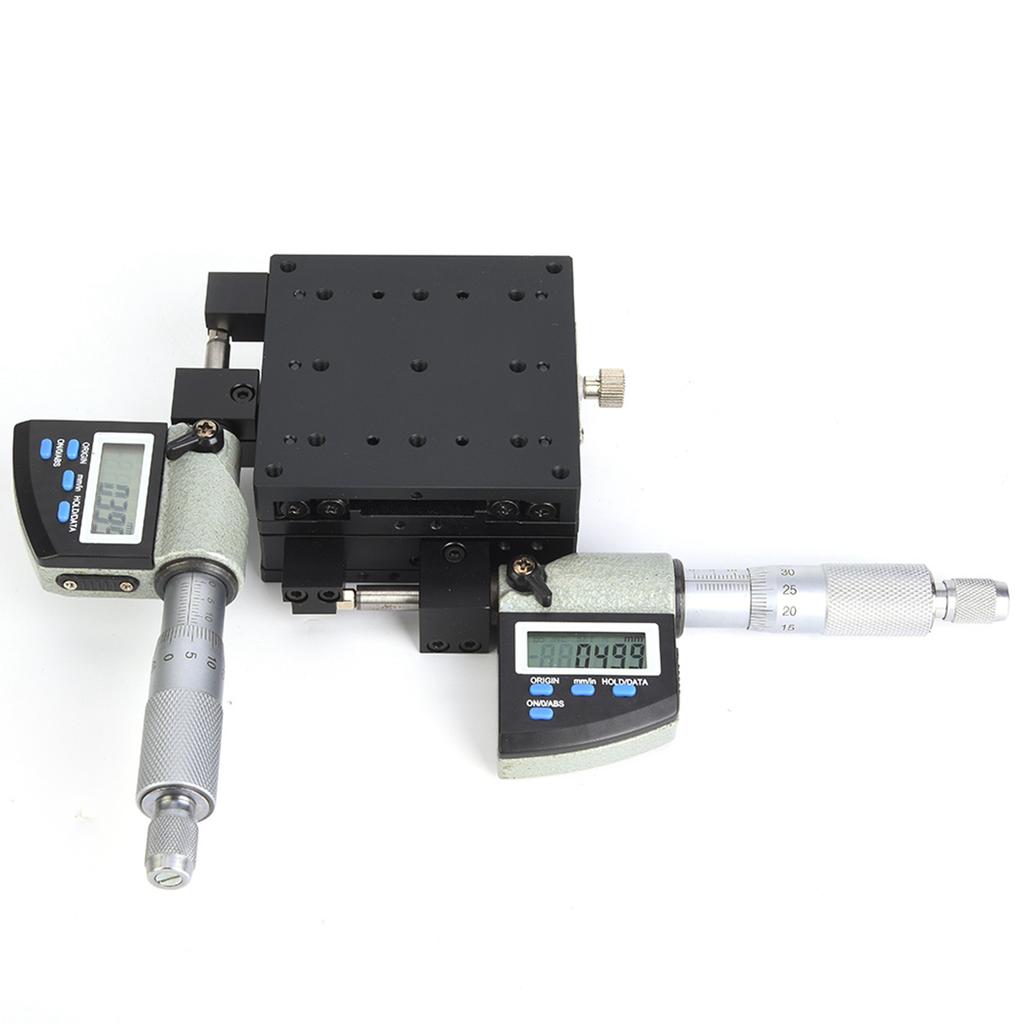 SEMXY80AS Micrometer Platform Digital Displayed 80x80mm 0.002mm Linear Stage Platform