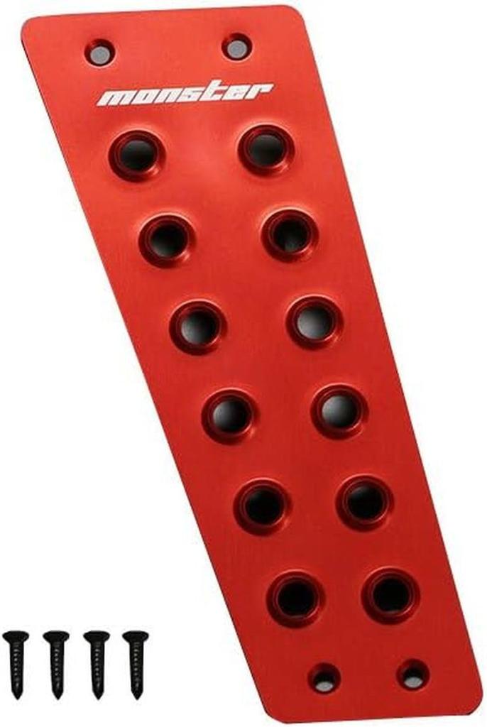 MONSTER SPORT Red Footrest Cover Suzuki Swift Sport ZC33S ZC32S RHD Genuine JDM 841522-4800M