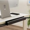 1pc PVC Channel Under Desk Cable Management Tray Organizer Power Cord Wire Hider Strip Protecter No Drilling Cable Raceway