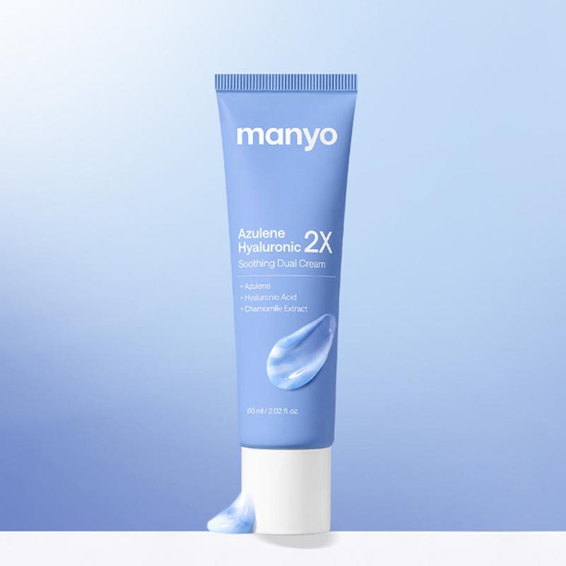 MANYO FACTORY Azulene Hyaluronic 2X Soothing Dual Cream 60ml