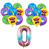 Inside Out 2 Decorațiuni Petrecere de Ziua de Naștere Temă Desen Animat Kit Veselă Baloane Bucurie Tristețe Accesorii Copii Băiat Fată Cadou Jucării