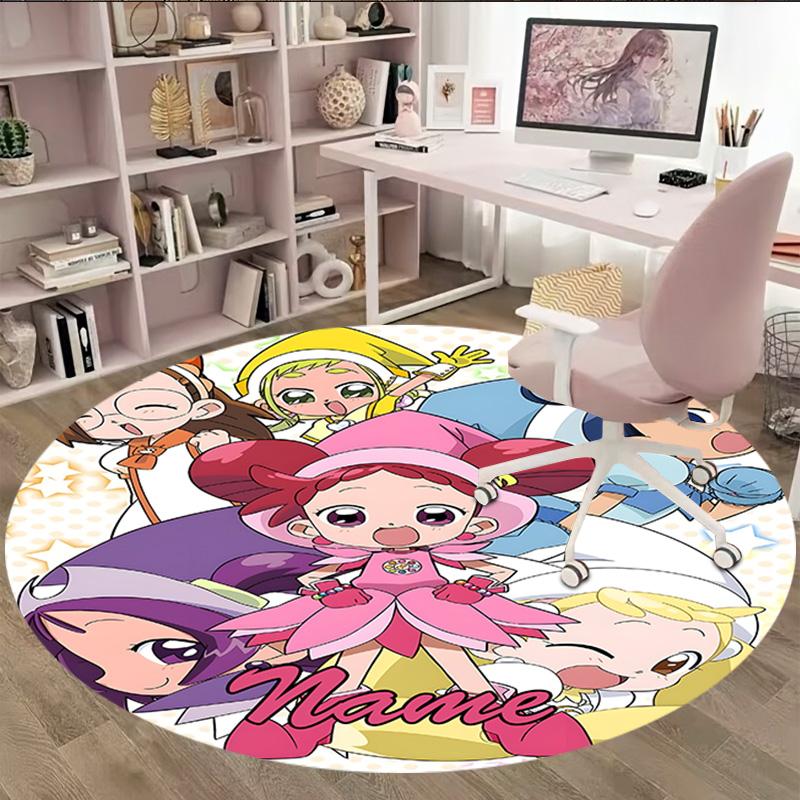 Customizable DoReMi2 Round Non-Slip Carpet - Ideal for Garden, Picnic, Office, Perfect for Decoration, Suitable For All Seasons