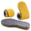 Self Heated Cashmere Snow Boots Insoles Thicken Sports Inserts Soft Warm Plush Insoles  Men