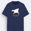 Goose "Peace Was Never An Option" T-Shirt,Soft Breathable & Fade-Resistant, Classic Fit for Daily Casual Wear