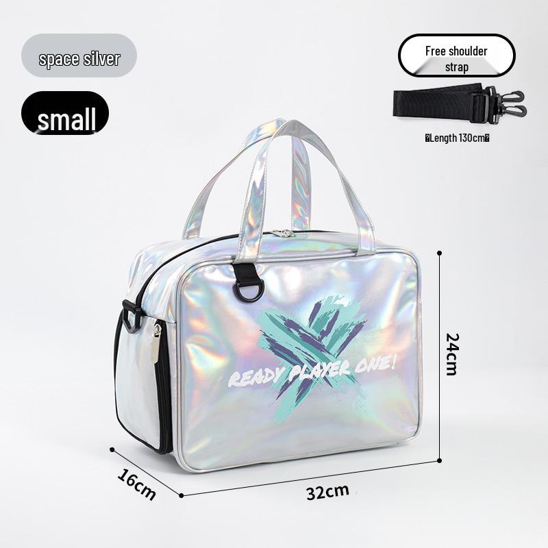 

Waterproof PVC Gym Yoga Bag with Wet/Dry Separation for Beach & Swimming Gear