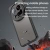 For Xiaomi 15 Ultra Case Drop Proof Airbags Frosted Translucent PC+TPU Phone Back Cover