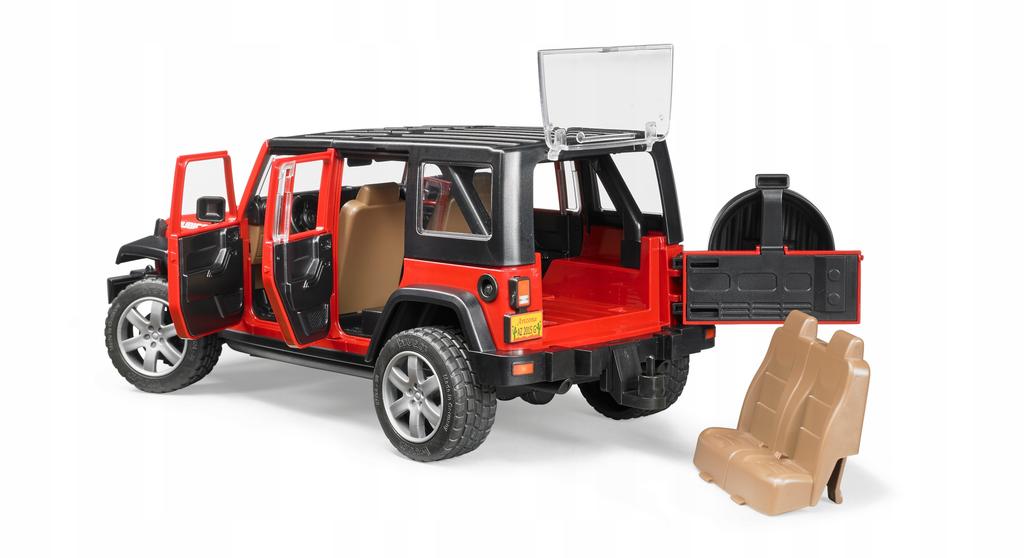 Jeep Wrangler Unlimited Rubicon BRUDER 02525 Profi Series 1:16