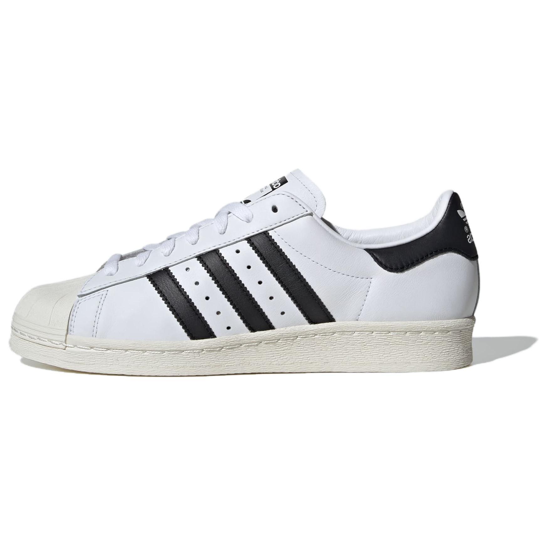 

Adidas Superstar 82 белые черные унисекс кроссовки Cloud-White Core-Black Off-White JI2025 42