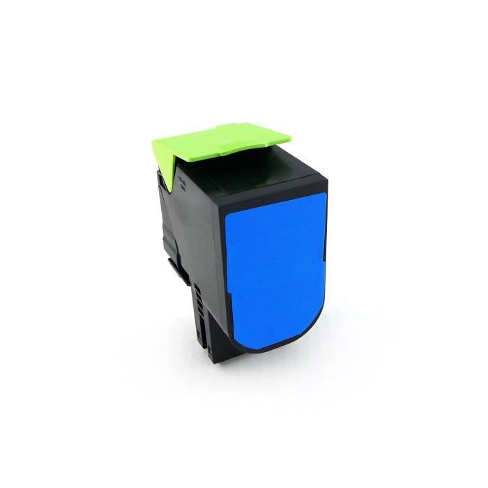 Green2Print - Toner Cyan - Rendement 3000 Pages - Compatible Lexmark CS310N CS310DN