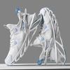 Sneaker Herren Herbst atmungsaktive Blade Herrenschuhe Fly-Woven Schuhe große Größe Laufen Guochao Sportschuhe Herren