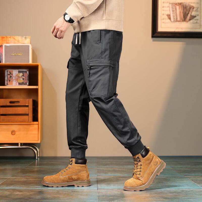 Jeep Men's Summer Casual Cargo Jogger Pants