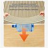 Thickened Faux Grille Self-Adhesive Fluted Panel Wallpaper Waterproof MoistureProof Home Accent Wall Renovation Sticker