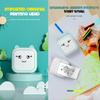 Mini Portable Thermal Printer Lightweight Wireless Photo Label Memo Wrong Question Printing USB Cable Printer