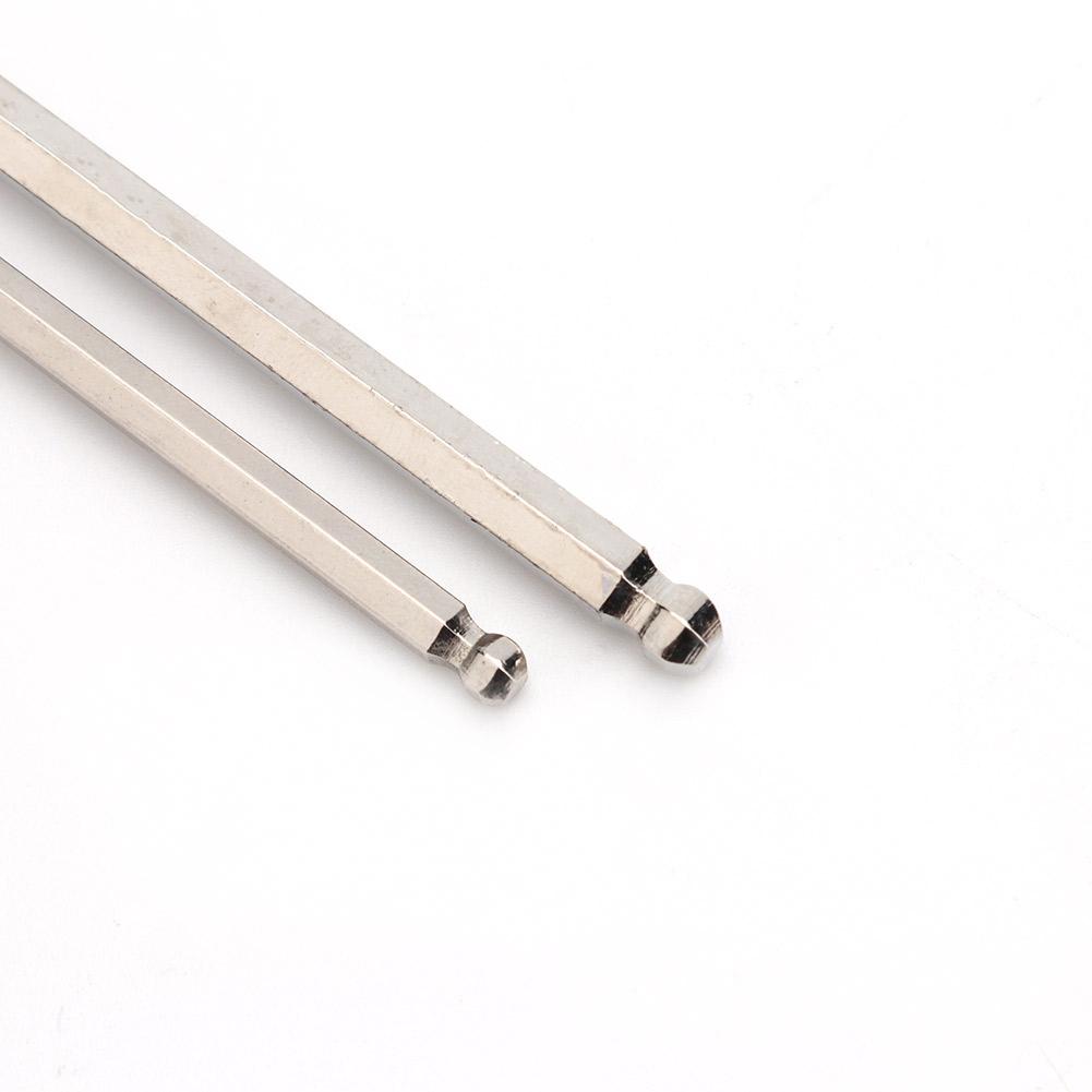Long Hex Wrench 4mm/5mm Acoustic Guitar Wrench Iron Guitar Inner Hexagon Wrench for Guitar Deep Narrow Truss Adjustment