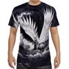 Letní Pánské Tričko s Krátkým Rukávem s 3D Potiskem Vzorů Zvířat s Kulatým Výstřihem Módní Ležérní