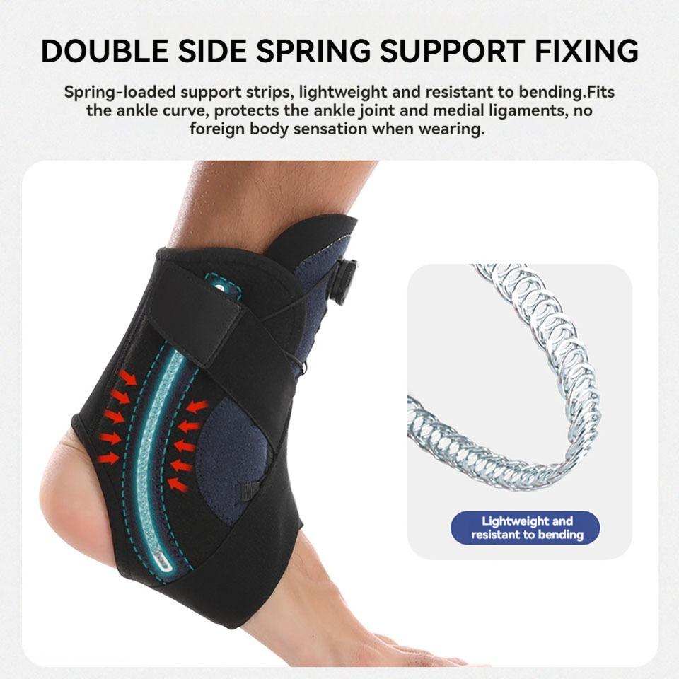 1Pcs Sport Ankle Protectors Pressurized Support Fixed Rehabilitation Adjustment Anti-Break Foot Joint Protectors Sprain Recovery