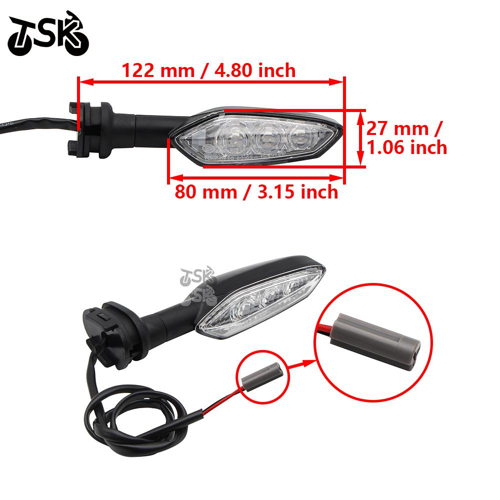 2024 Front Rear Flasher LED Motorcycle Turn Signal Light For YAMAHA FZ1 FZ01 FZ6 FZ07 FZ8 FZ09 FZ10 FZ16 FZ25 FZ15 FZS25 FZS150