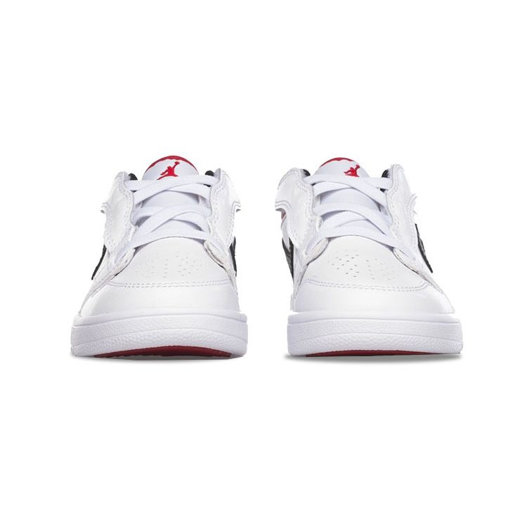 Air Jordan 1 Low ALT PS White Gym Red Kids Sneakers Black BQ6066-118