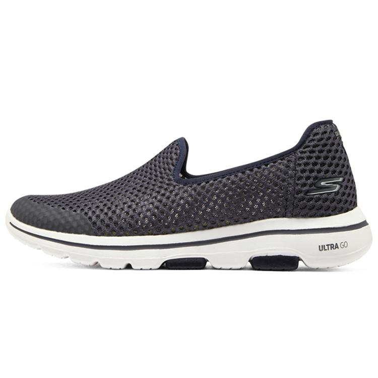 Skechers Go Walk 5 Shoes  Dark Grey  Men s 894132-NVY EU 44